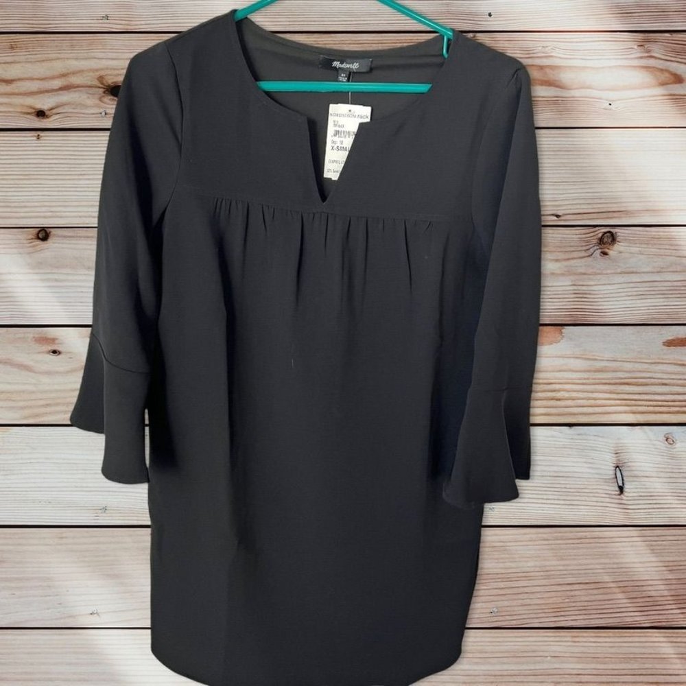 New With Tags Black Madewell Dress Size XS